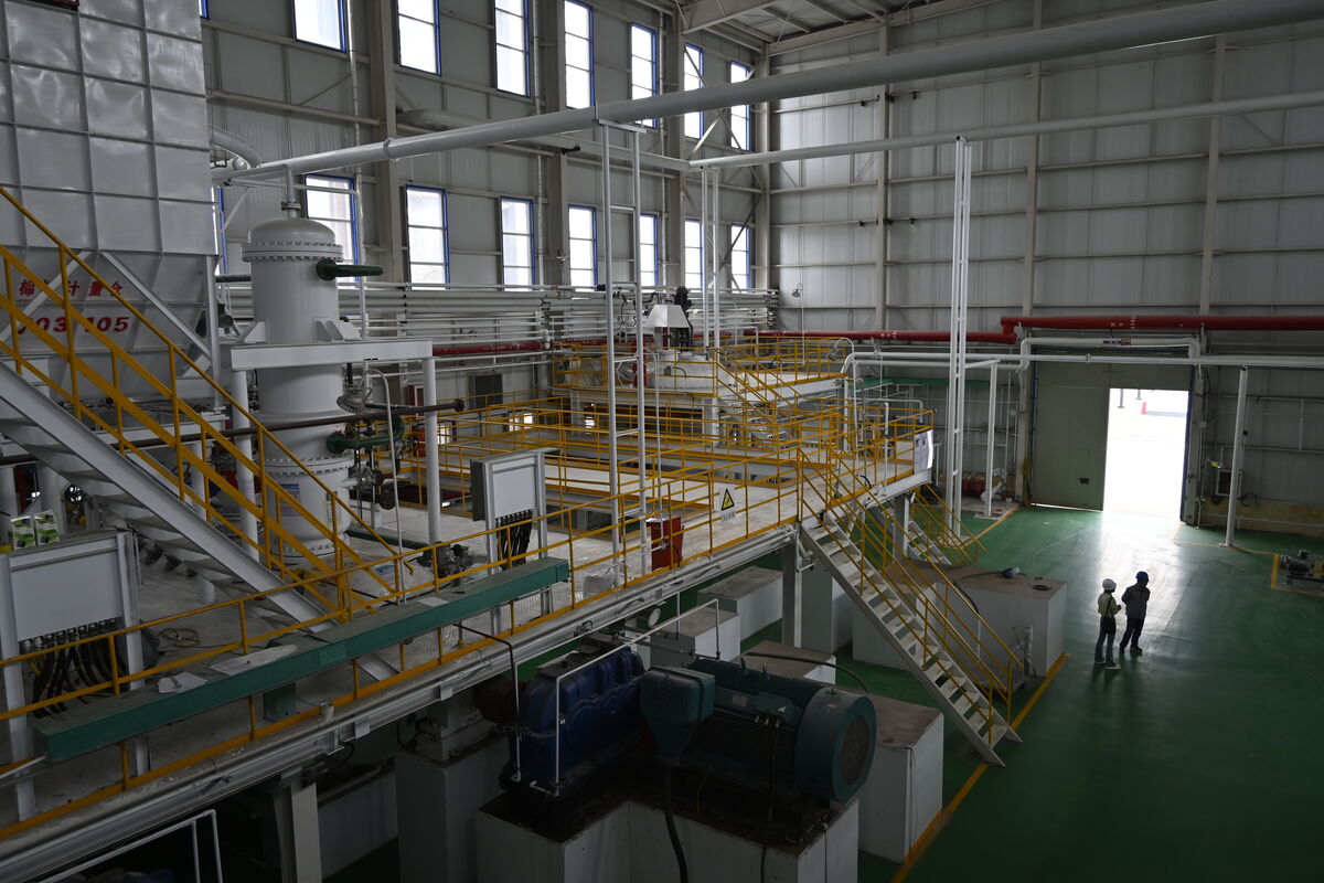 Cellulose ether production workshop